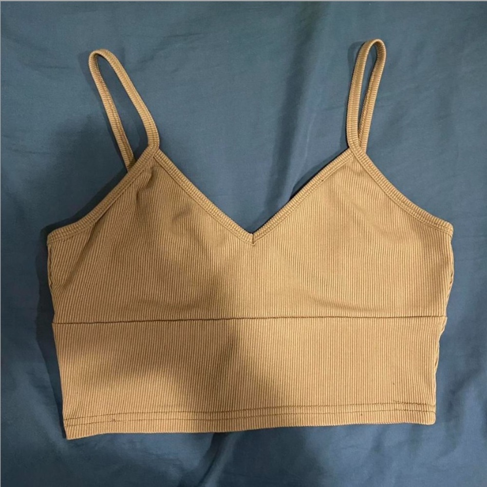 Tan bralette top